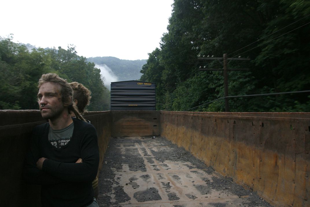 Freight Train Hopping through Maryland Smithsonian Photo Contest