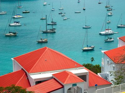Colorful St. Croix, U.S. Virgin Islands.