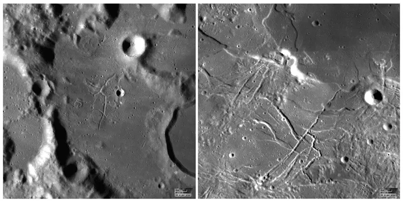 Mapping Melts on the Moon