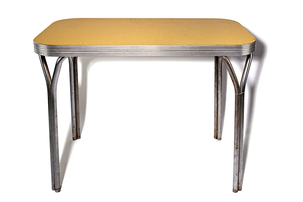 Lillian Vernon's kitchen table