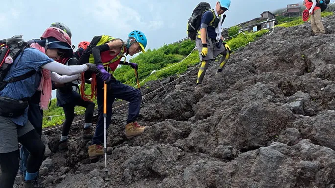 climbing