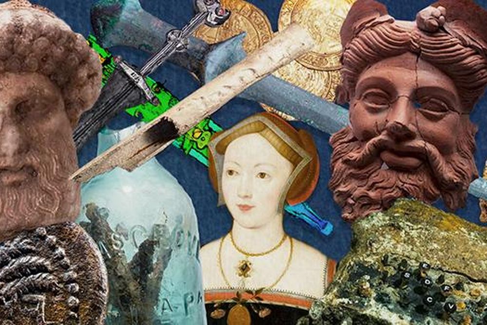 Fascinating finds illustration (mobile)