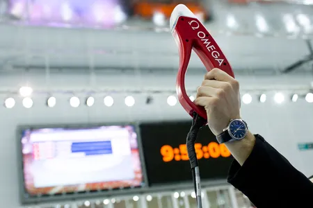 The Electronic Start System by OMEGA.