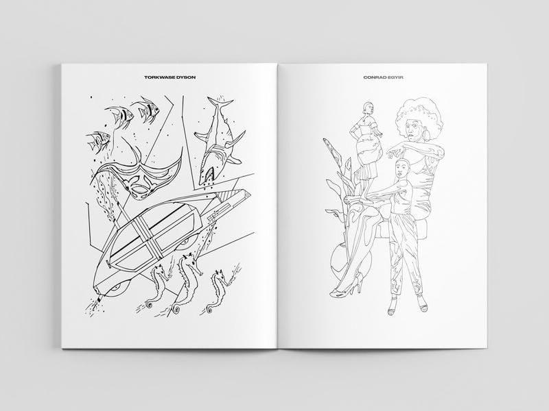 Library Street Collective coloring book