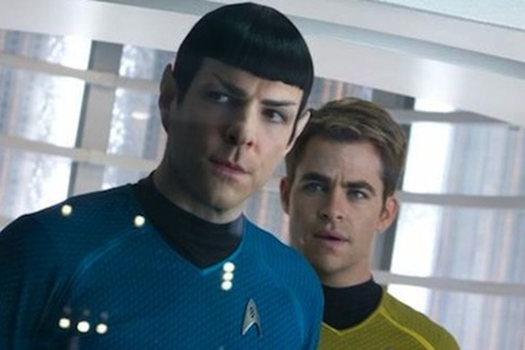 Zachary Quinto and Chris Pine in the 2013 ‘Star Trek Into Darkness.’