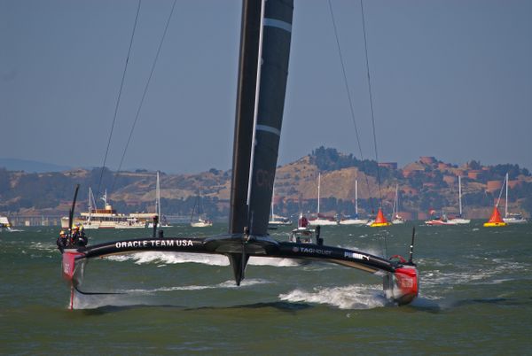 Team Oracle at the 34th America's Cup thumbnail