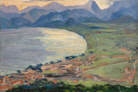 Riviera Coast Scene,&nbsp;Winston Churchill, circa 1935