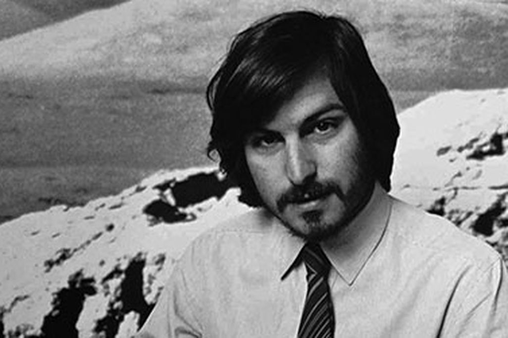 Apple founder Steve Jobs in 1977 introduces the new Apple II computer