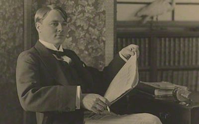 Alfred Harmsworth, 1st Viscount Northcliffe by Elliott & Fry in 1896