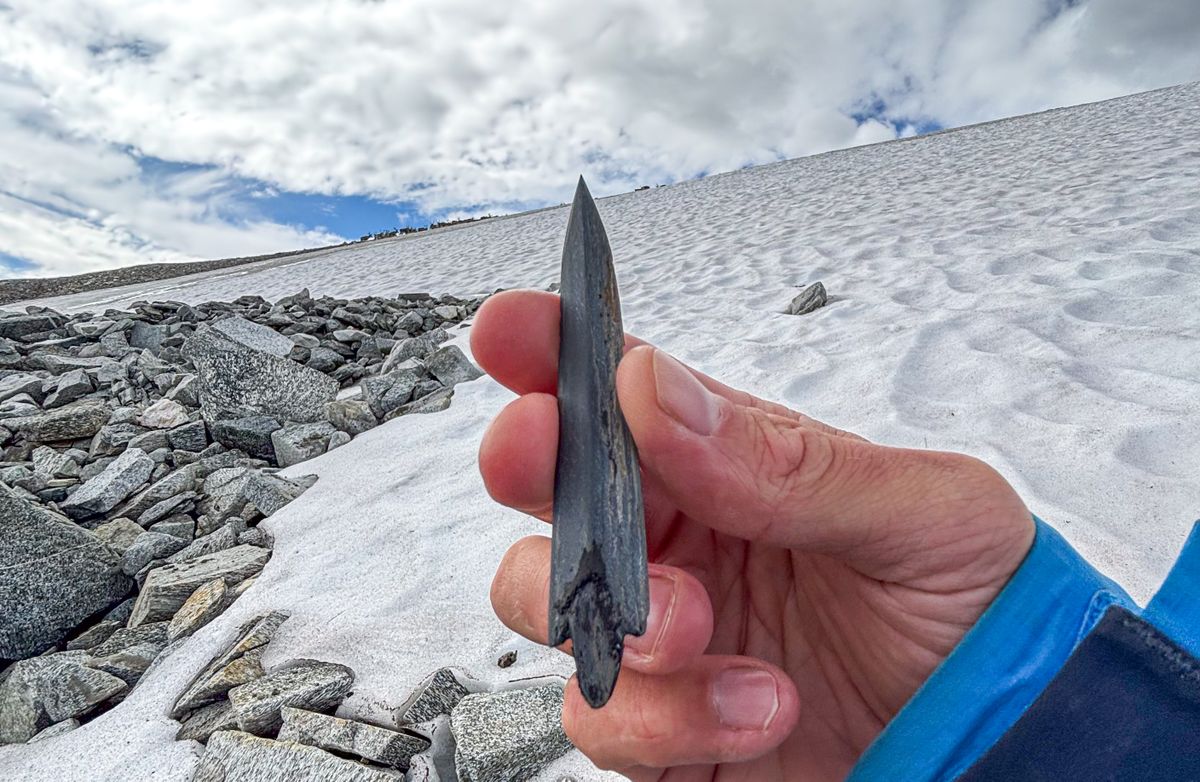 Archaeologists have recovered 48 prehistoric arrows from melting ice in Norway, including one that’s estimated to be 5,000 to 6,000 years old.  <https://t.co/qL