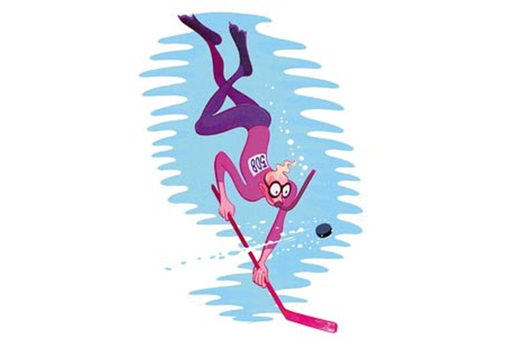 Last Page swimmer