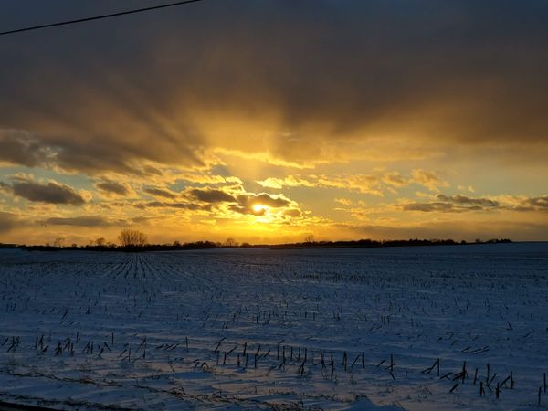 Sunset across Sun Prairie thumbnail