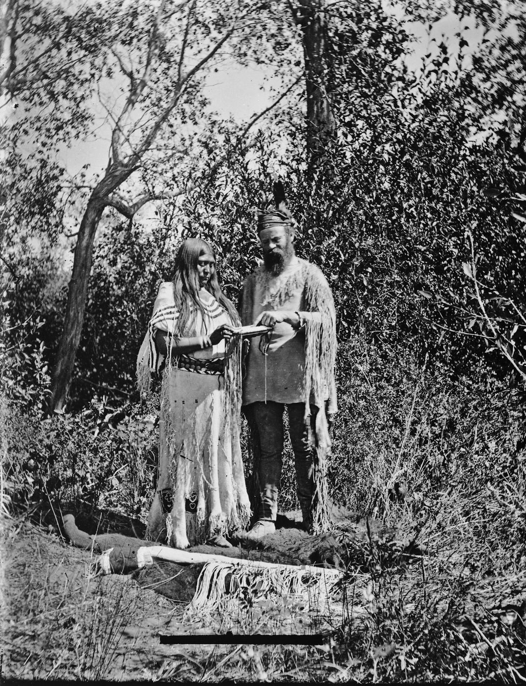 John Wesley Powell with Native American Woman