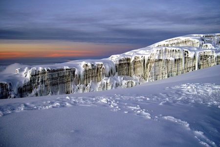 Africa could lose rare glaciers like Mount Kilimanjaro&#39;s Southern Ice Field within 20 years.