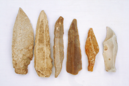 Archaic Age people—like the ones who made these blades—arrived in the Caribbean around 6,000 years ago.