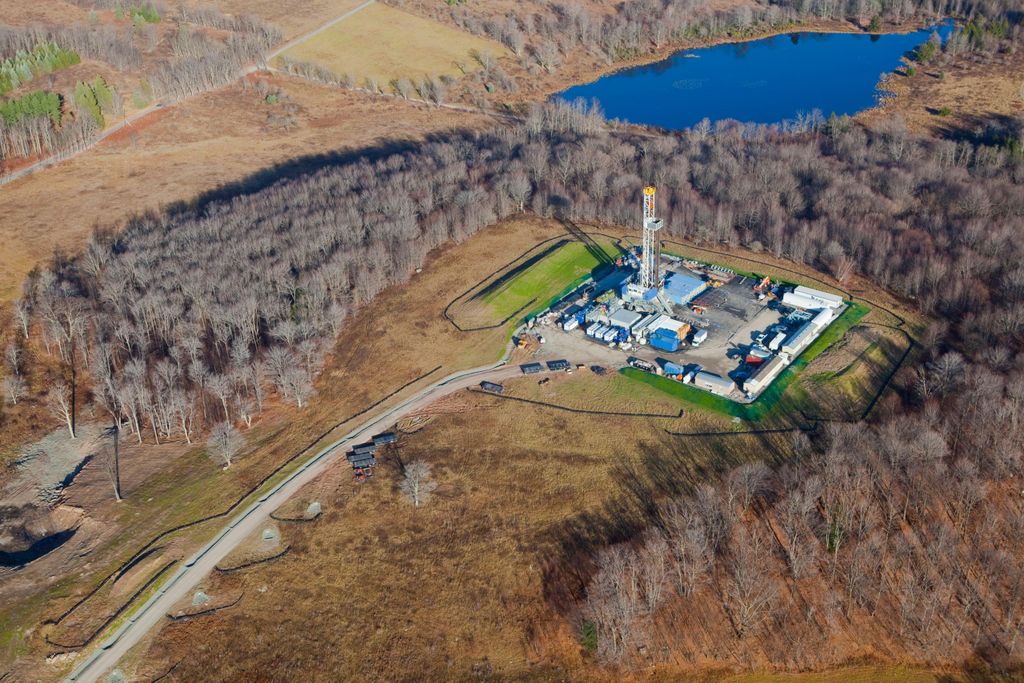 Natural gas test well