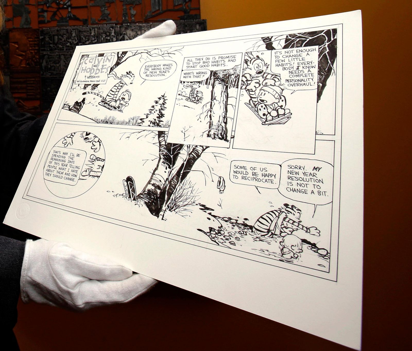 This Artist Deconstructed His Love and Fascination for <i>Calvin and Hobbes</i> | the Smithsonian Smithsonian