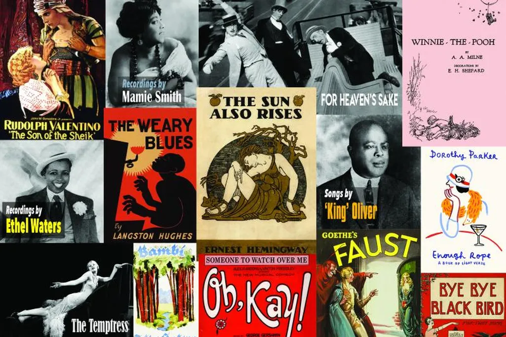 collage of movie and book covers