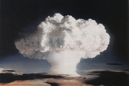 Einsteinium was first created in 1952 in the aftermath of the first hydrogen bomb test on the island of Elugelab, which is now a part of the Enewetak Atoll in the Marshall Islands, located in the Pacific Ocean. 