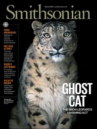 Cover of Smithsonian magazine issue from March 2016