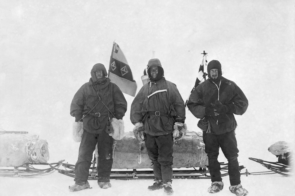Shackleton, Falcon Scott
