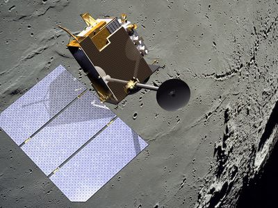 The Lunar Reconnaissance Orbiter, one of several NASA missions up for extension.
