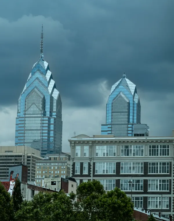 Baseball and Spires - Philadelphia thumbnail