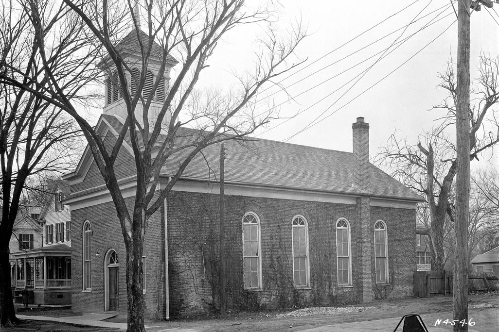 First Baptist Church structure on South Nassau Street