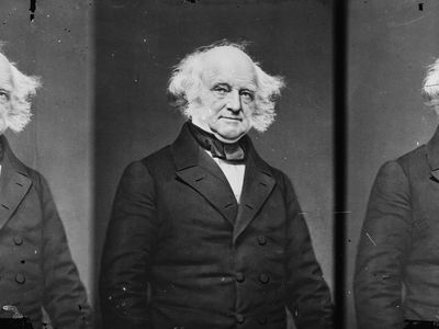 Martin Van Buren in 1860.&nbsp;