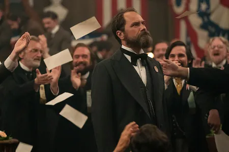 Michael Shannon as President James A. Garfield in Netflix&#39;s &quot;Death by Lightning&quot;