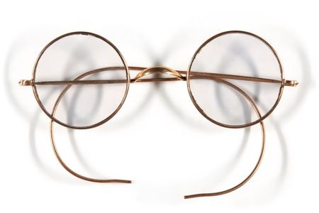 These frames may have been the first pair of iconic round glasses worn by John Lennon.