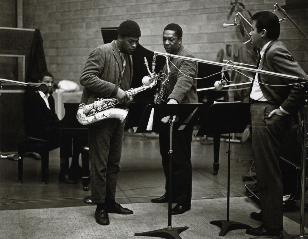 Musician Historic Photo Reproduction INFINITE PHOTOGRAPHS Photo: John Coltrane 1960 Saxophone Portrait