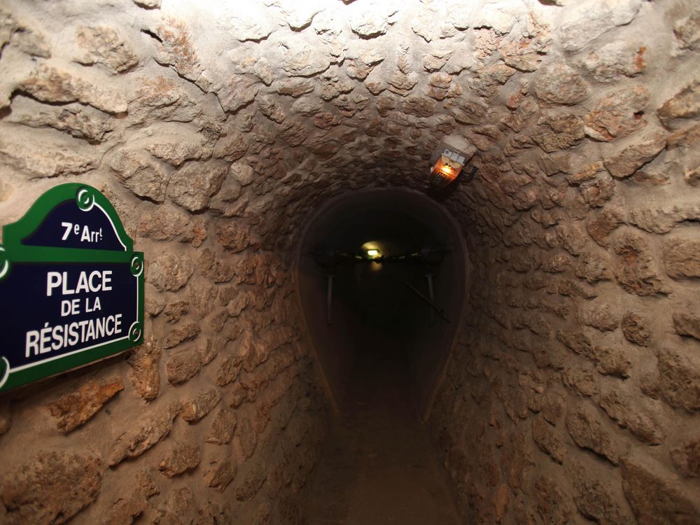 paris sewer photo