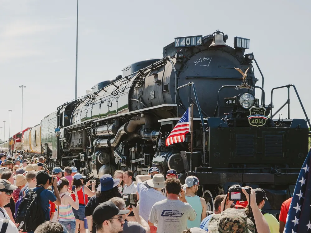 The Largest Operating Steam Locomotive in the World Weighs 1.2 Million Pounds. Now, the Historic Train May Be Coming to Your Town image