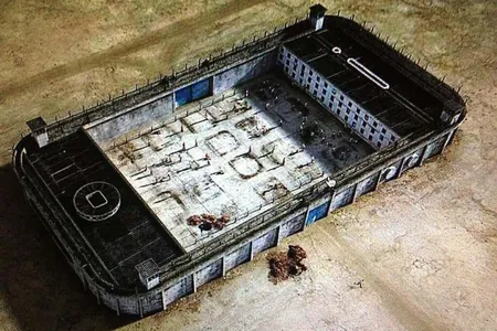 "Our Modern Prison," by Banksy.