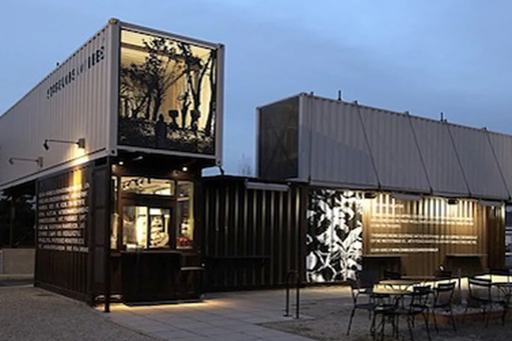 The Starbucks Reclamation Drive-Thru in Tukwila, Washington