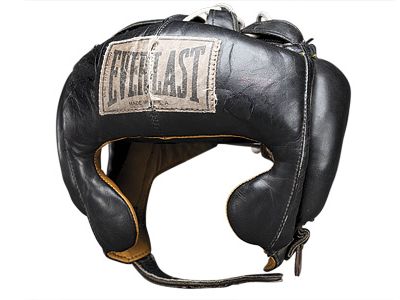 Muhammad Ali used this headgear before winning Olympic gold in 1960.
