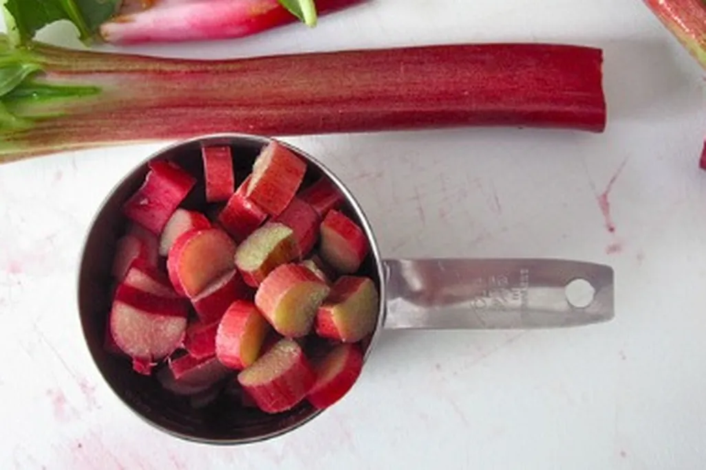 Rhubarb is delicious.