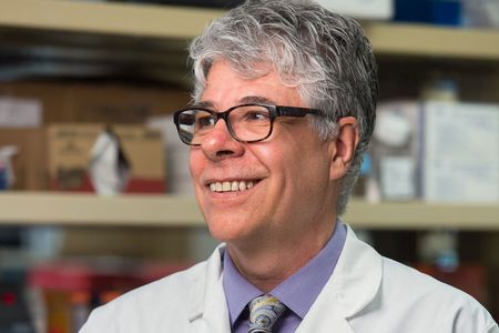 Brian Sorrentino in his laboratory