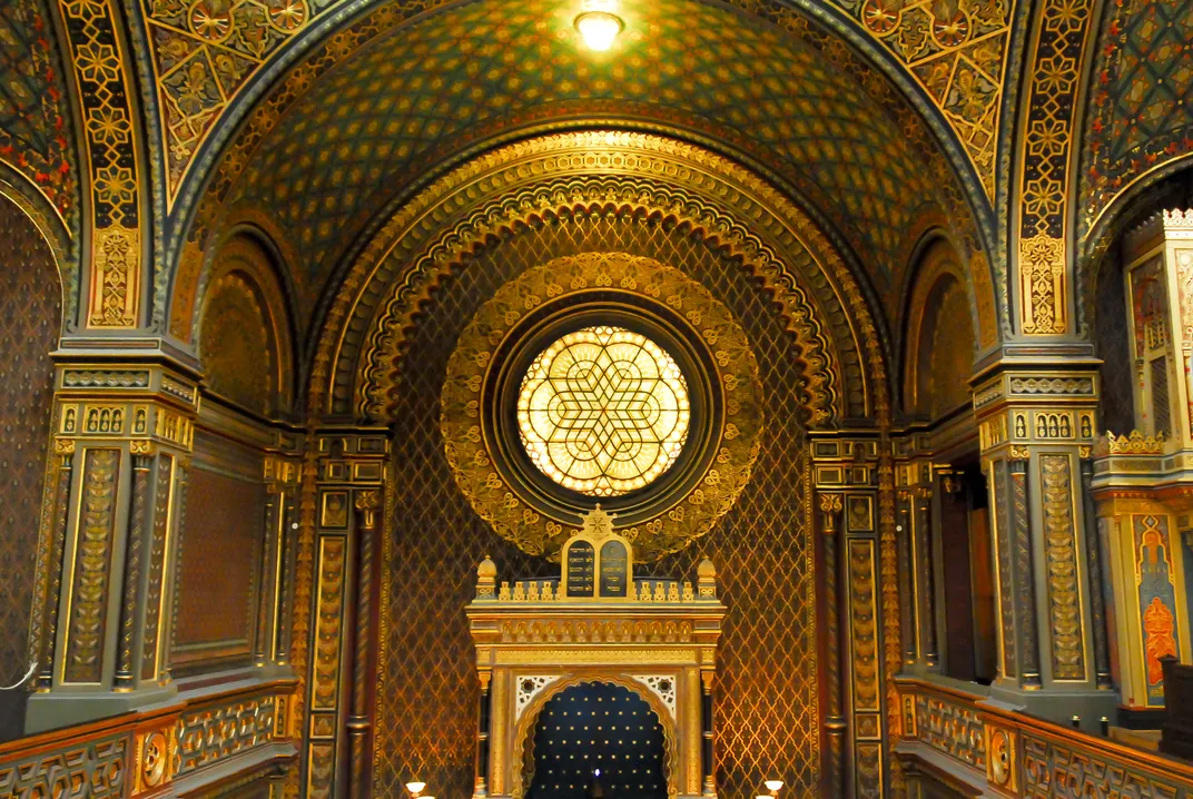 The historic Spanish Synagogue