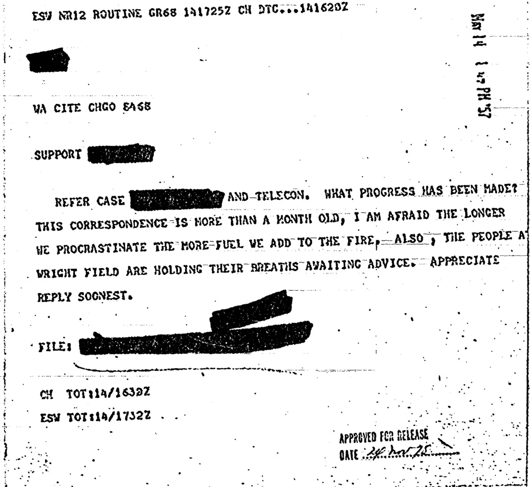 You Can Now Explore the CIA's 'Entire' Collection of UFO Documents Online