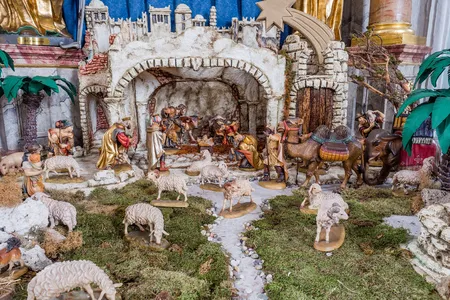 A tableau of sculptures or living beings, the Nativity scene (as well as the closely related Adoration of the Magi) traces its origins back some 1,500 years.