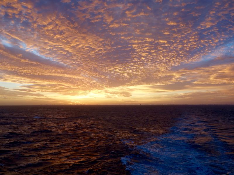 Sunset Over The Atlantic Ocean Smithsonian Photo Contest