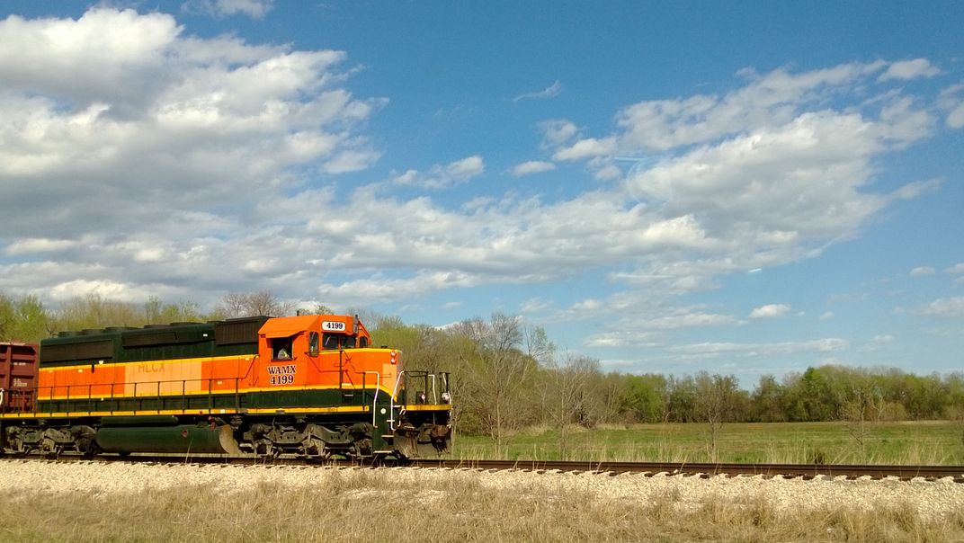 Train on the road from Springfield, MO to Tulsa, OK | Smithsonian Photo ...