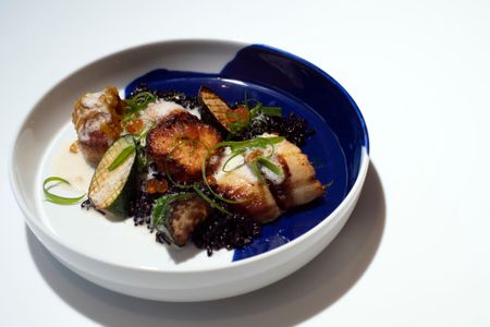 "Top Chef" contestant Eric Adjepong's scallop yassa