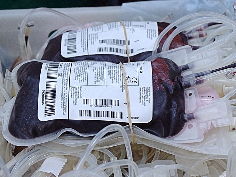 Blood bags 