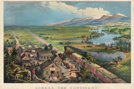 Across the Continent: &ldquo;Westward the Course of Empire Takes Its Way&rdquo; (1868) by Frances Flora Bond Palmer is one of the artworks in the National Gallery of Art's new exhibition.