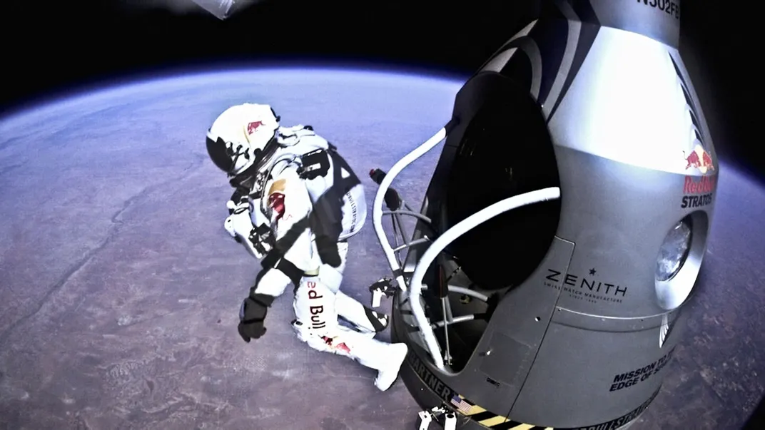 Felix Baumgartner’s “Edge of Space” Capsule Goes on Display 