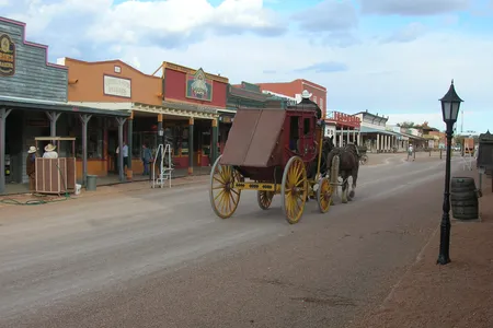 Allen Street in Tombstone, Arizona.