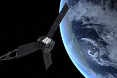 NASA's Juno spacecraft captures first images of our moon orbiting Earth.
